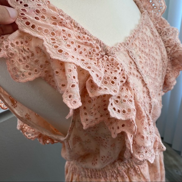 NWOT Loveshackfancy spring and summer ruffle dress - Picture 8 of 15